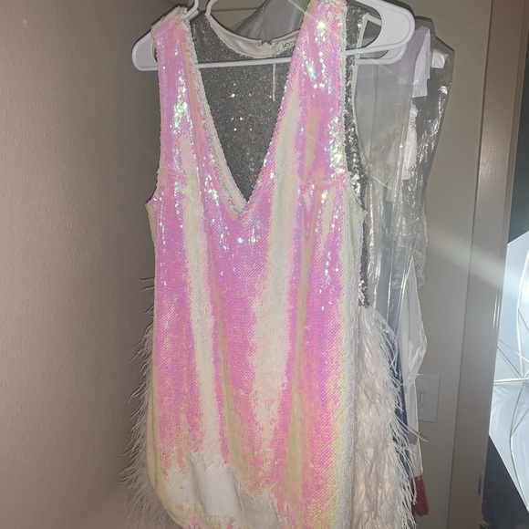 New S free people mini sequin dress - Picture 4 of 7